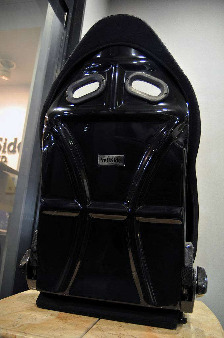VeilSide VS D-1R Narrow Reclining FRP Seat ALL Black